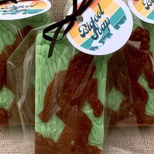 Bigfoot Soap:  Holiday gift, Stocking stuffer, Sasquatch soap, Bigfoot
